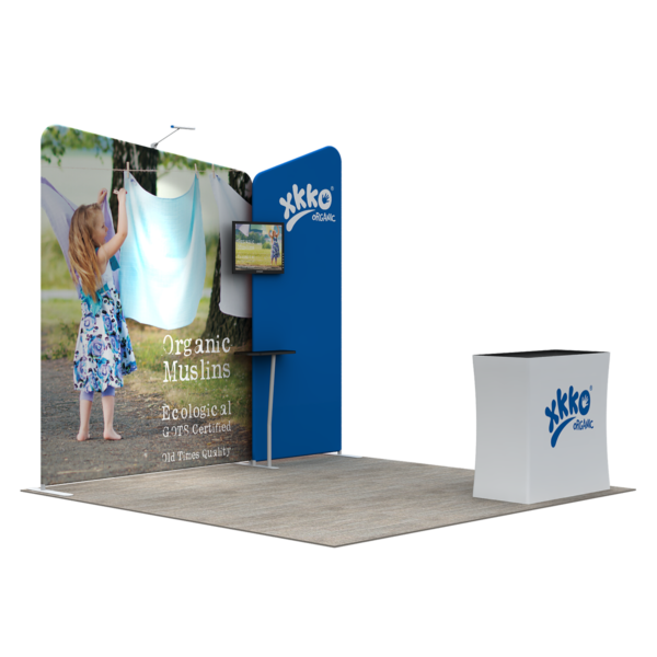 3X3M Tradeshow Booth - Style 01