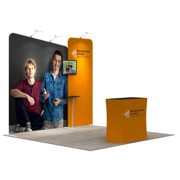 3X3M Tradeshow Booth - Style 08