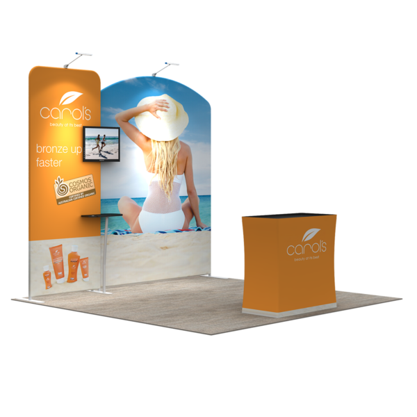 3X3M Tradeshow Booth - Style 10