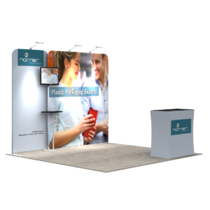 3X3M Tradeshow Booth - Style 14