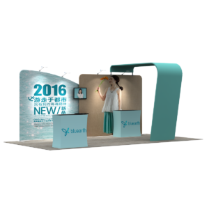 3X6M Tradeshow Booth - Style 34